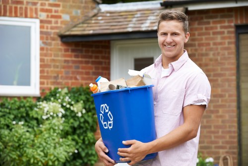 Recycling facilities for construction waste in Hornsey