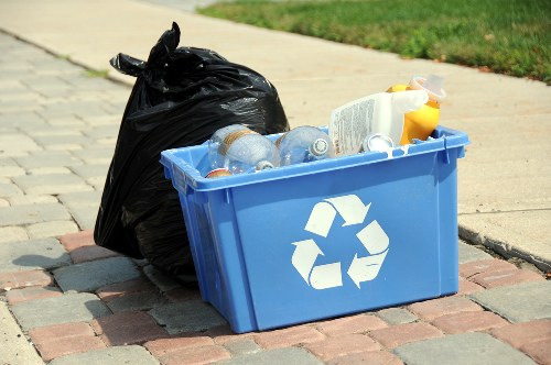 Homeowner utilizing a skip for waste disposal