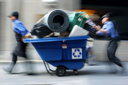 Environmental-friendly skip disposal process