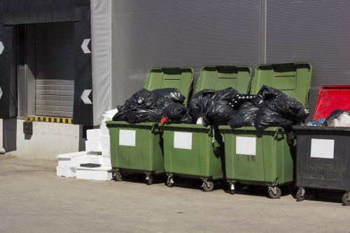 Modern muck away equipment used in Hornsey waste management